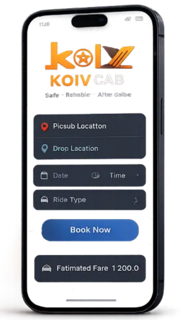 KOIV CAB Mobile App Preview